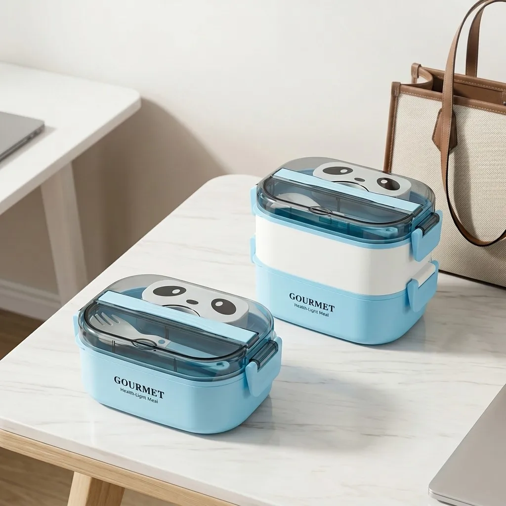 Meal Prep Or Prep Meal - Plastikowe pudełko bento do podgrzewania w