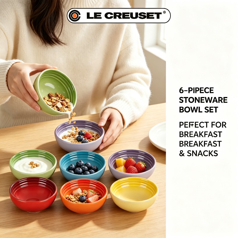 LE CREUSET – zestaw 6 miniatur – Meal Prep Bowl recenzja i cena