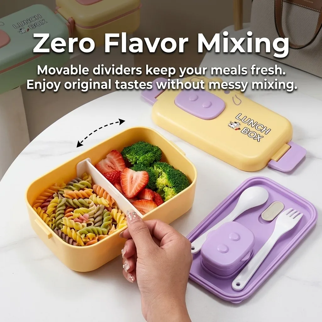 Plastikowe pudełko bento do po – Meal Prep Or Prep Meal recenzja i cena